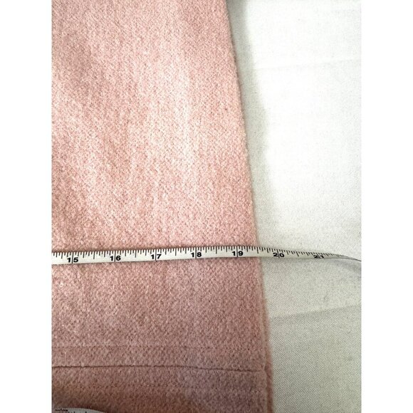 Tory Burch Pink Wool Mini Skirt 12 Celeste Blush Coquette Preppy Mod Academia - Picture 9 of 10